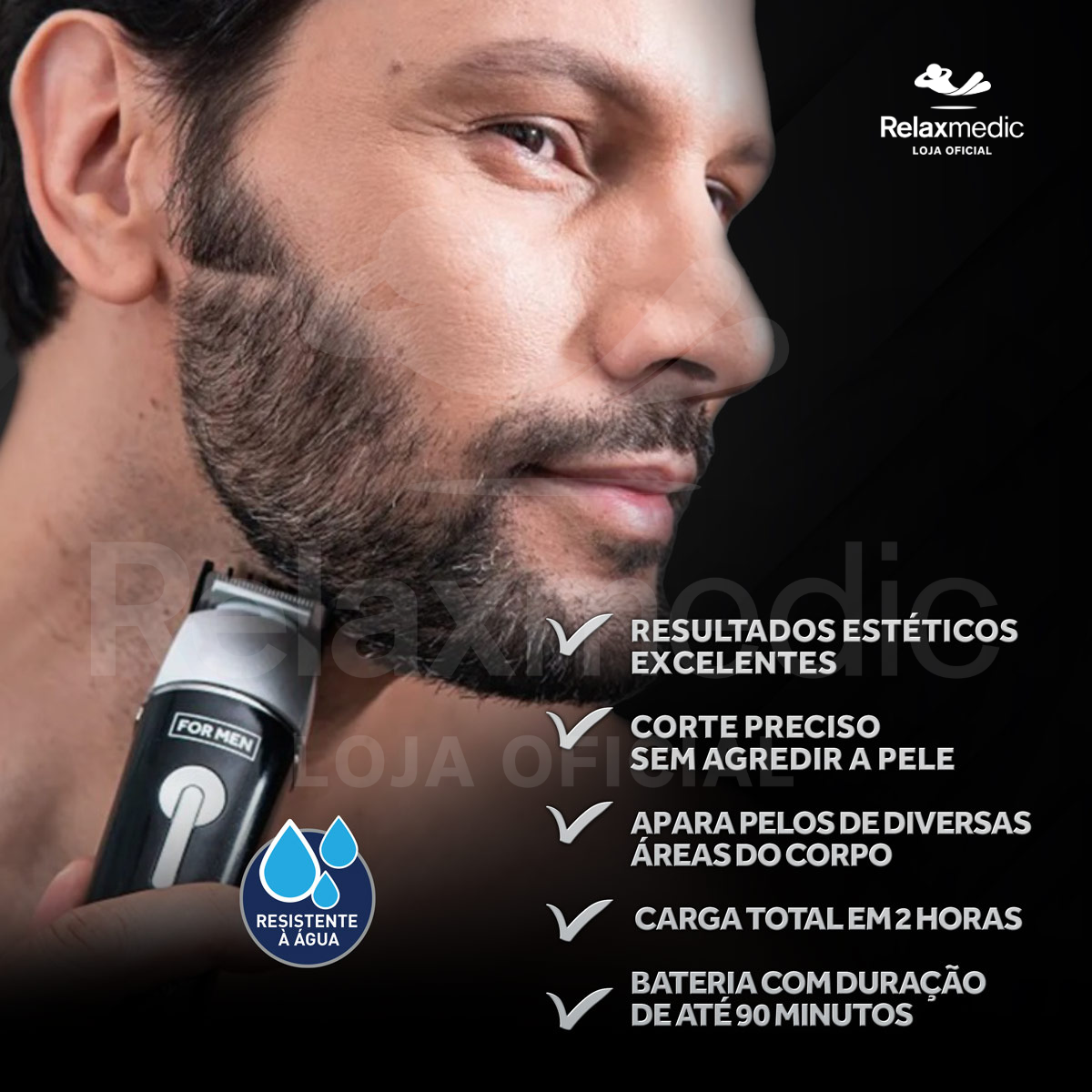 Barbeador Elétrico Multi Groom