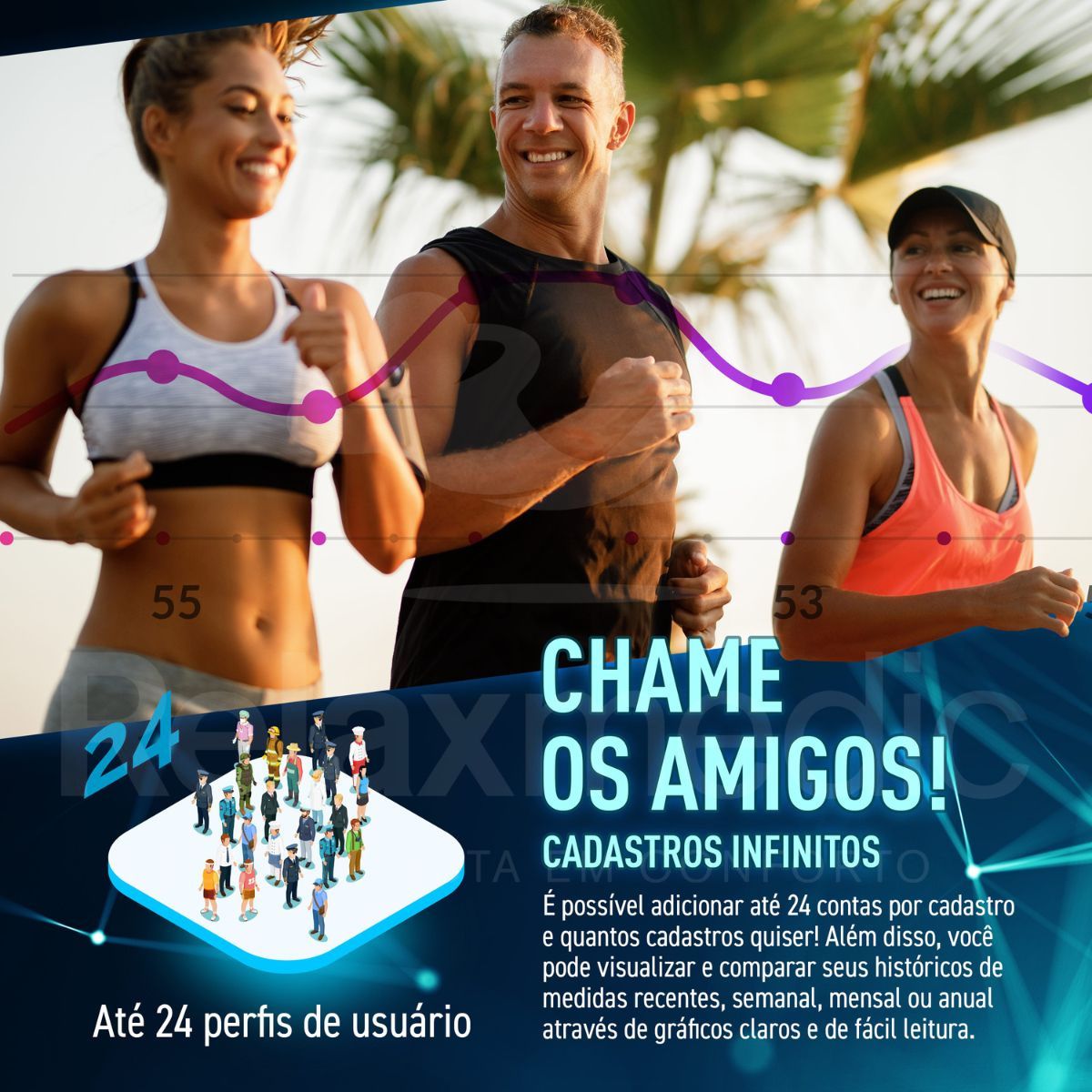 Balança de Bioimpedância Digital