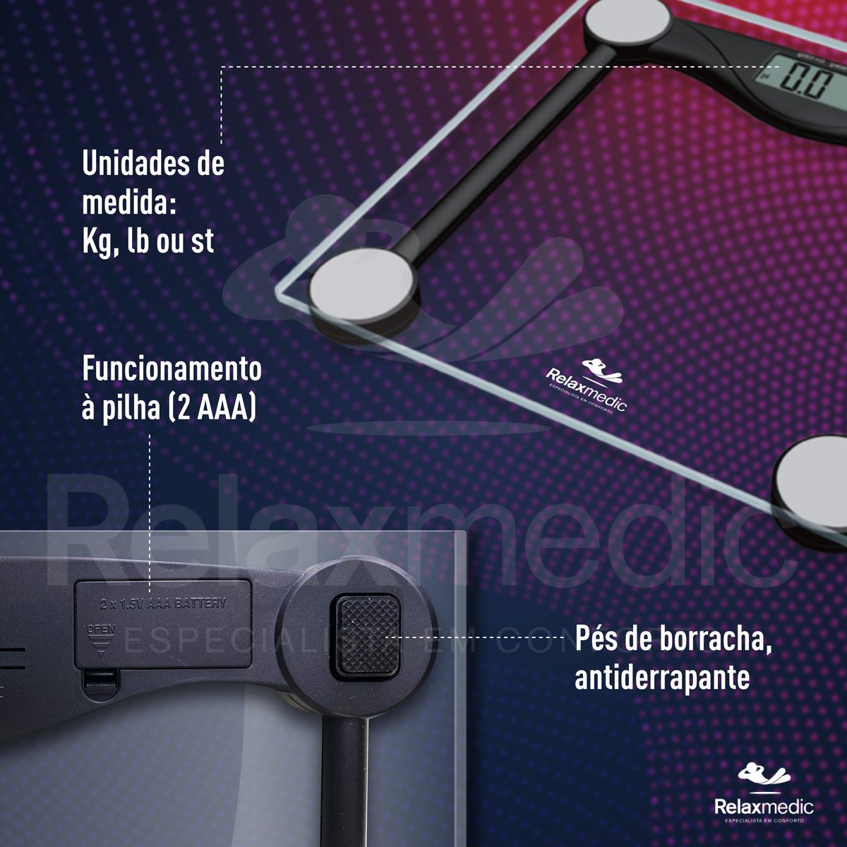 Balança Digital Body Fit