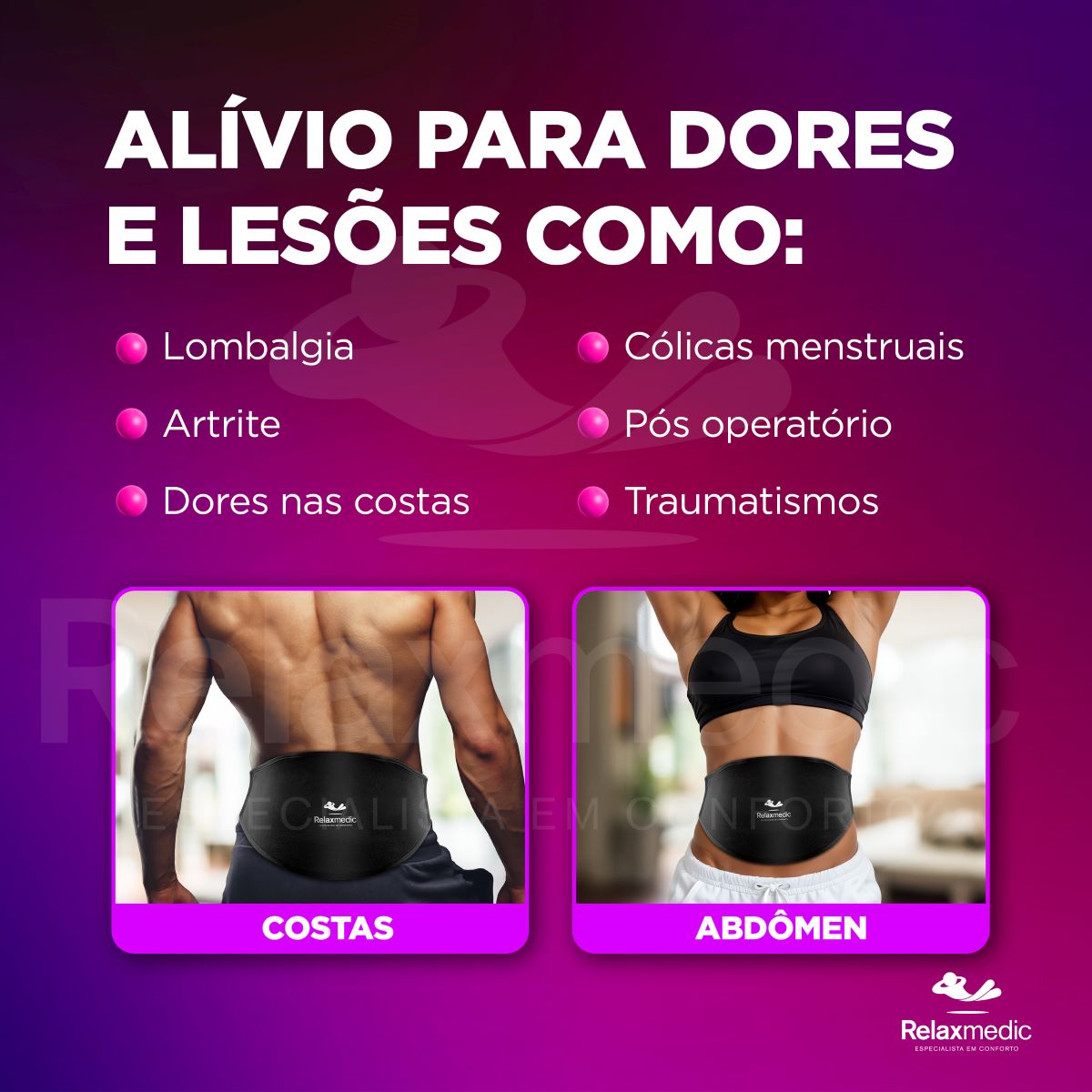 Bolsa Térmica Gel Costa Preta