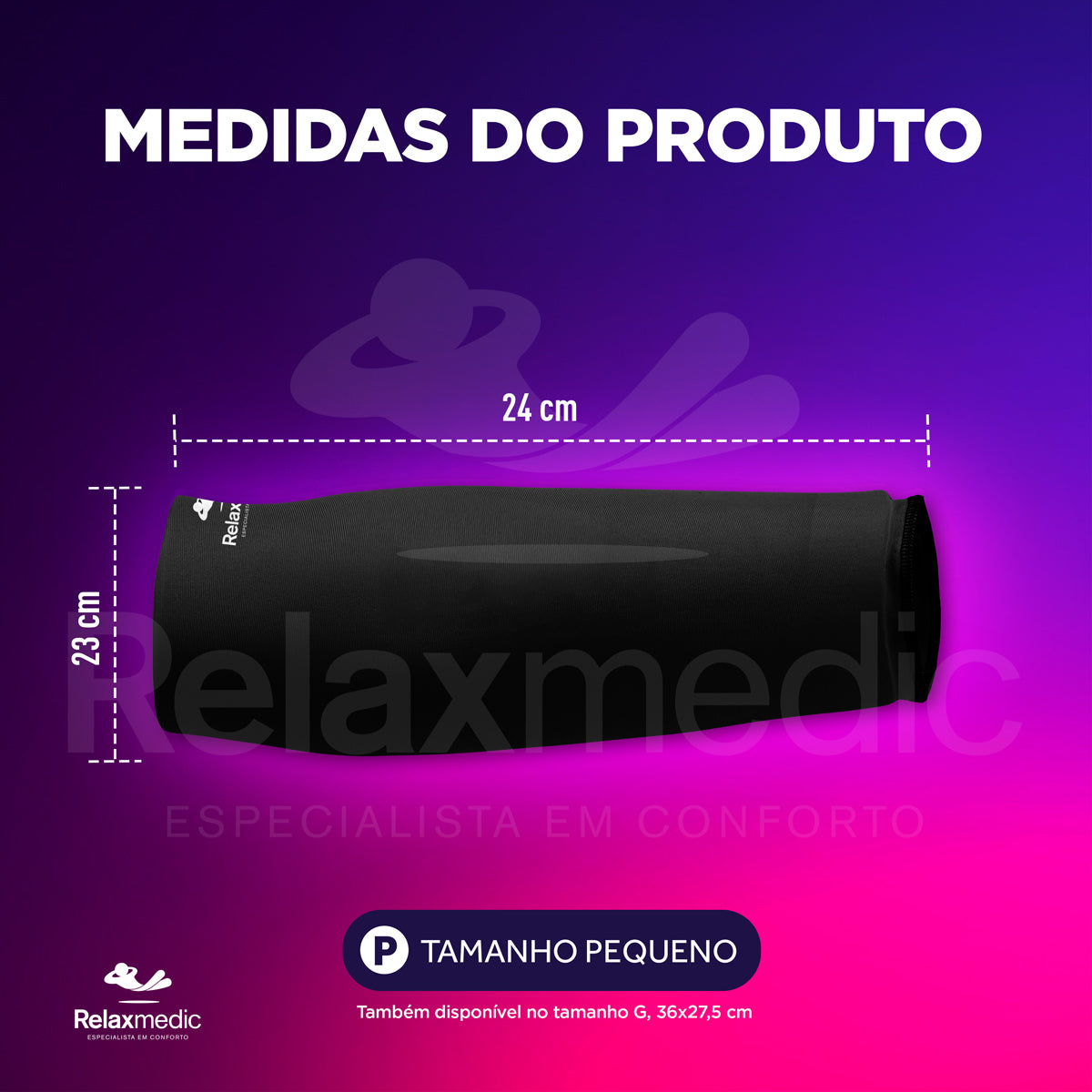 Bolsa Térmica Gel Multifuncional P Preta