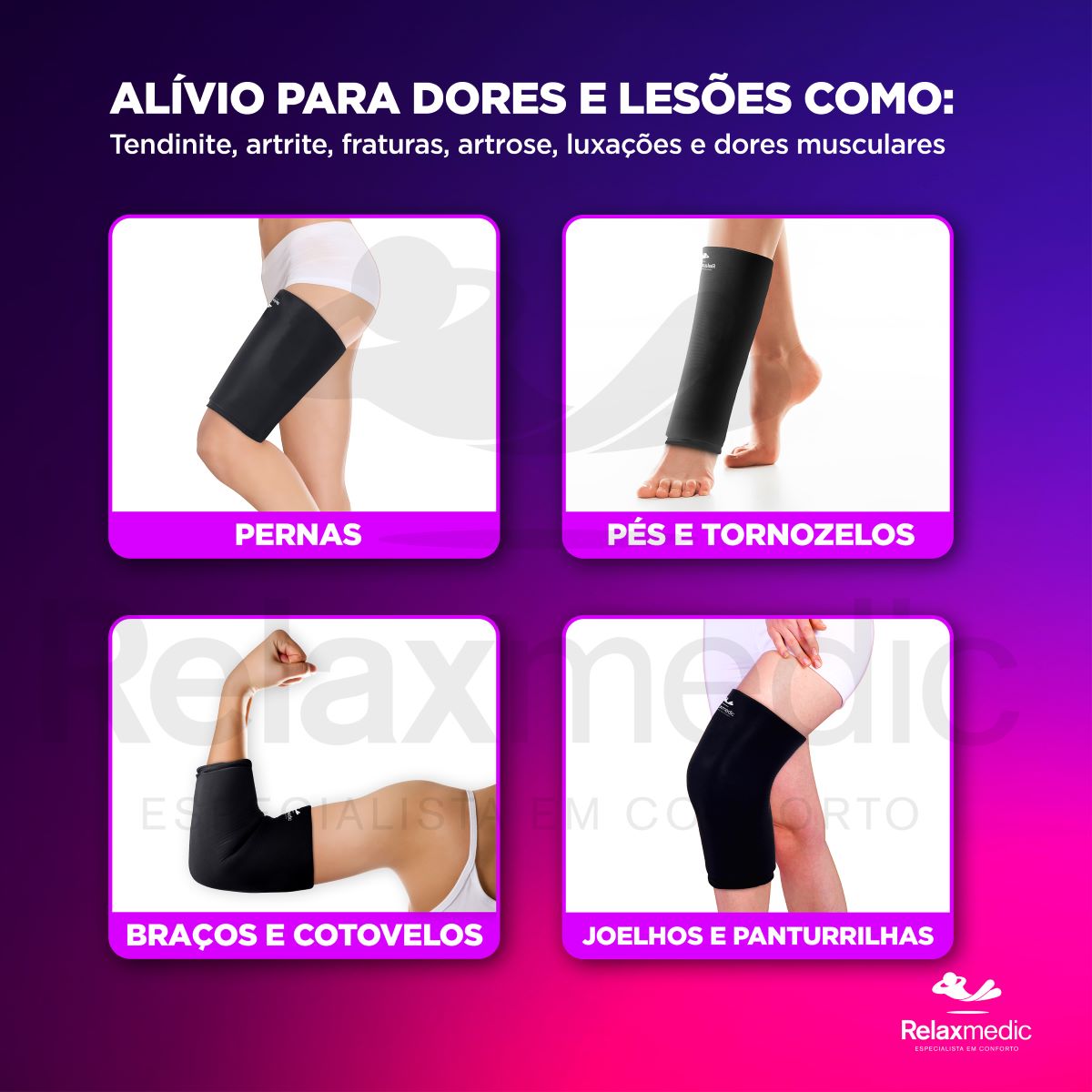 Bolsa Térmica Gel Multifuncional P Preta