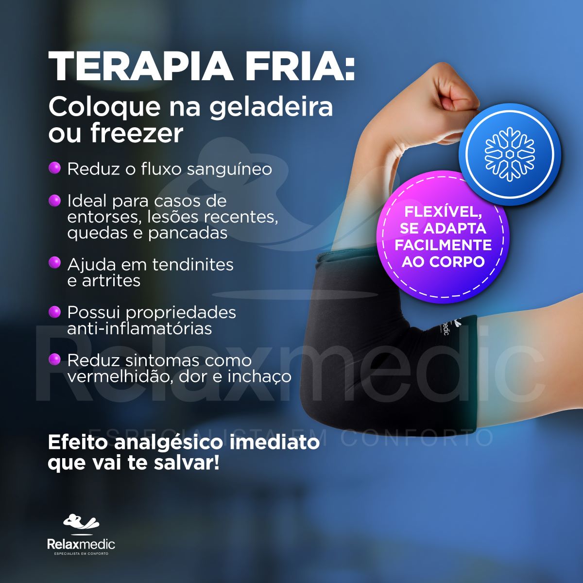 Bolsa Térmica Gel Multifuncional G Preta