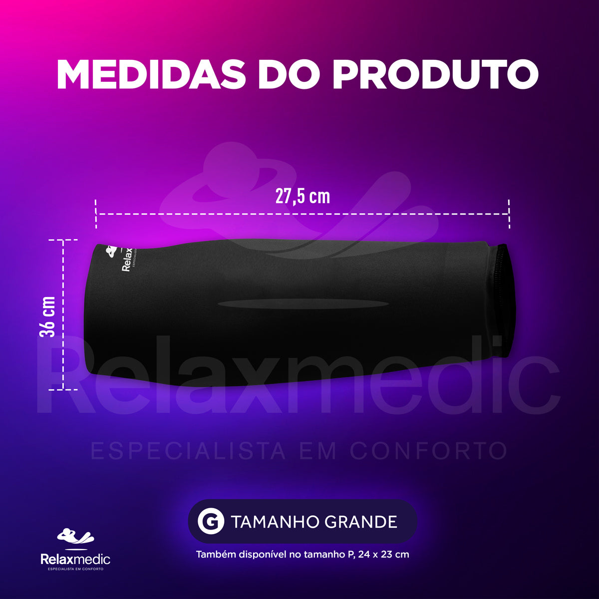 Bolsa Térmica Gel Multifuncional G Preta