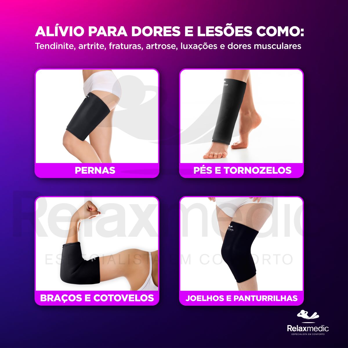 Bolsa Térmica Gel Multifuncional G Preta