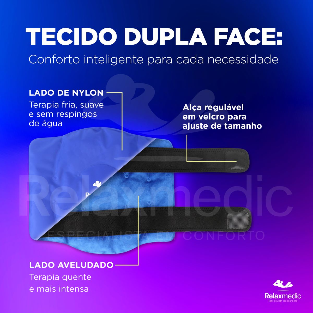 Bolsa Térmica Gel Adapt Pro Azul