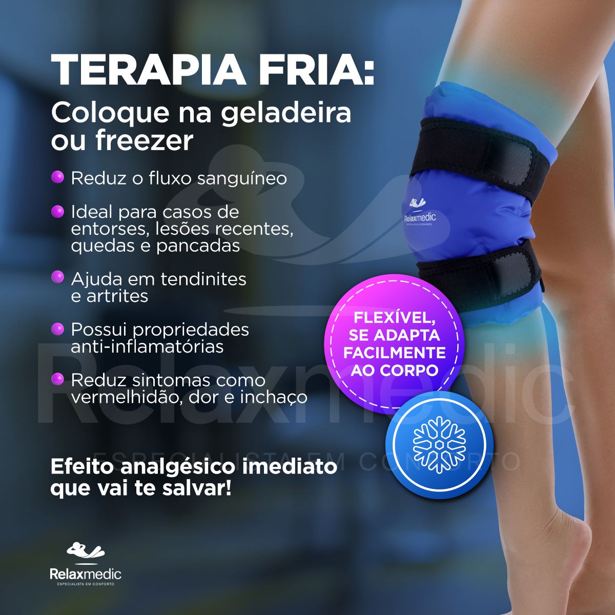 Bolsa Térmica Gel Adapt Pro Azul