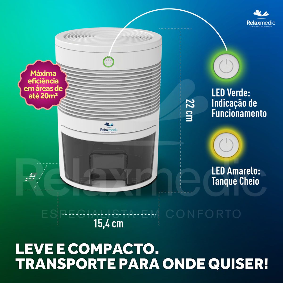 Desumidificador de Ar Drysec
