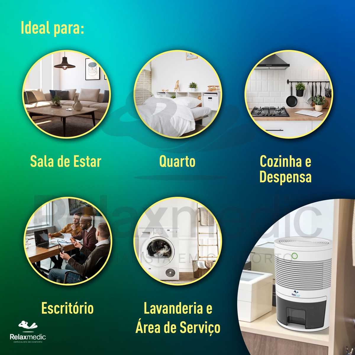 Desumidificador de Ar Drysec