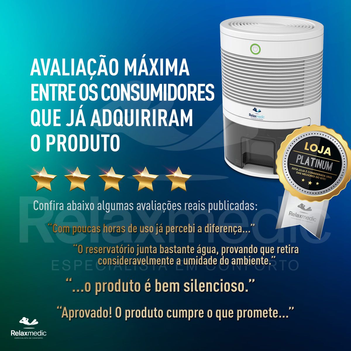 Desumidificador de Ar Drysec