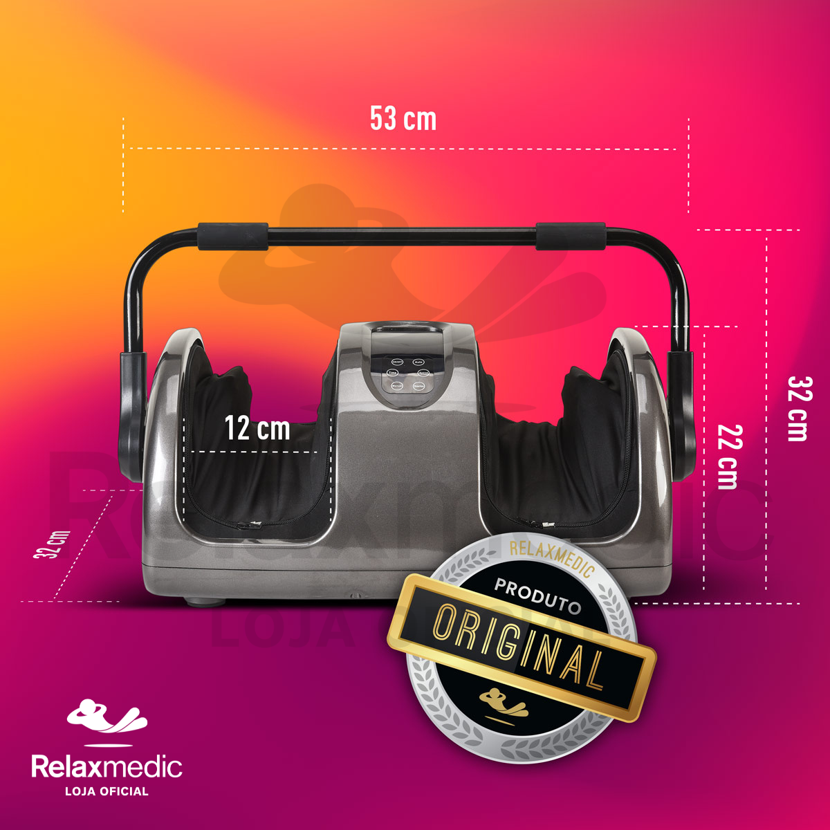 Massageador de Pés e Pernas Shiatsu Foot