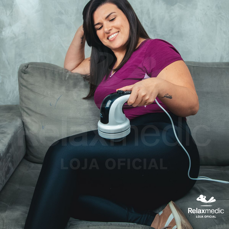 Massageador Elétrico Orbital 2600 Rotações 127V - Relaxmedic