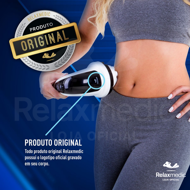Massageador Elétrico Orbital 2600 Rotações 127V - Relaxmedic