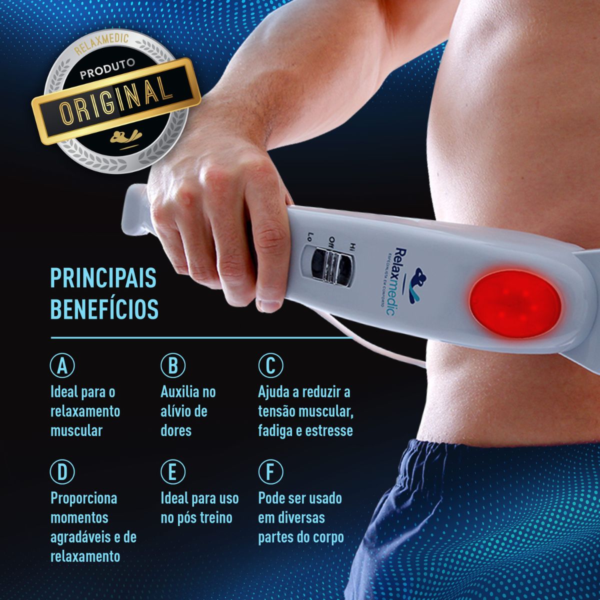 Massageador Elétrico Hammer Branco