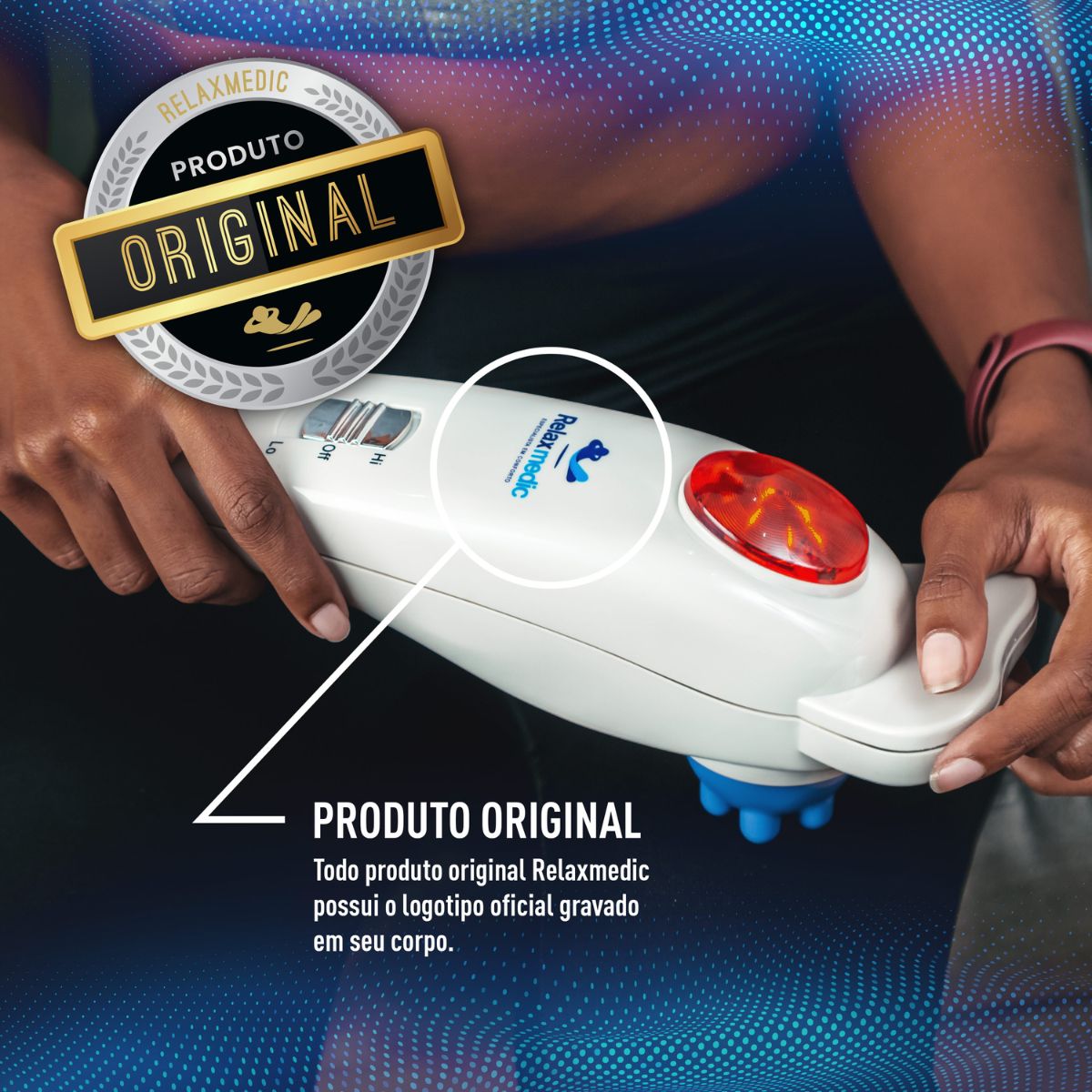 Massageador Elétrico Hammer Branco